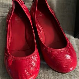Maria Sharipova by Cole Haan size 9B Air Bacara Ballet Flat Tango red